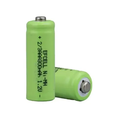 Efcell NI-MH 2/3AAA 300 Mah 1.2 Volt Başlıklı Pil resmi