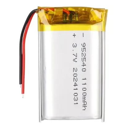 PowerMaster 952540 3.7V 1100mAh Lityum Polimer (Li-po) Batarya Ciklet Pil resmi