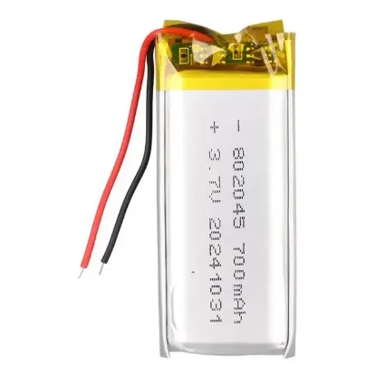PowerMaster 802045 3.7V 700mAh Lityum Polimer (Li-po) Batarya Ciklet Pil resmi