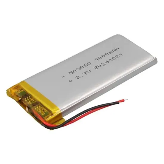 PowerMaster 503060 3.7V 1000mAh Lityum Polimer (Li-po) Batarya Ciklet Pil resmi