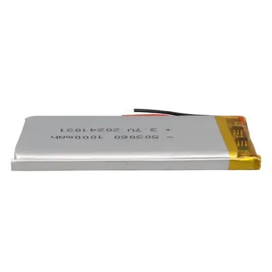 PowerMaster 503060 3.7V 1000mAh Lityum Polimer (Li-po) Batarya Ciklet Pil resmi