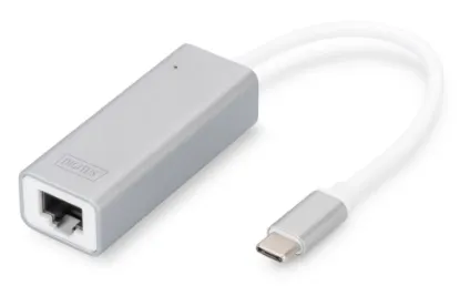DIGITUS DN-3024 USB 3.0 ETHERNET ADAPTÖR TYPE C resmi