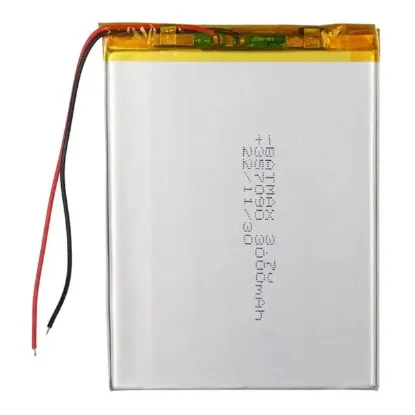 Powermaster 357090 3.7 Volt 3000 Mah Lityum Polimer Pil resmi