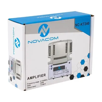 Novacom NC-KT340 47-862 Mhz 34 dB Kablo TV Amplifier Hat Yükseltici resmi