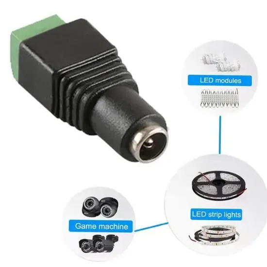 Powermaster 5.5x2 1 Mm Dişi F Konnektör resmi