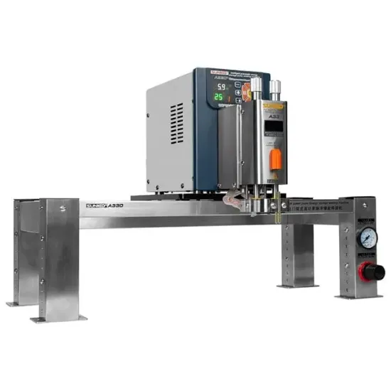 Sunkko A330 Pnömatik Enerji Depolamalı Punta Kaynak Makinesi 12kW 2000A Profesyonel Batarya Punta Cihazı resmi