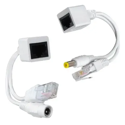 Powermaster Poe IP Kamera Kablosu Dişi Power Uç Aktif Splitter resmi
