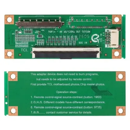 Weko 96 Pin In - 120 Pin Out Samsung 4K Flexi Çevirici Kartı resmi
