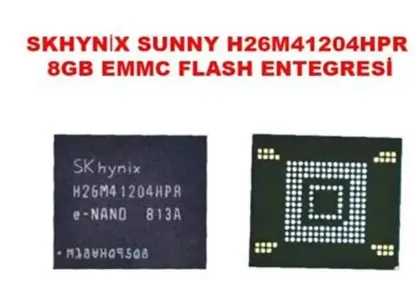 Sunny H26M41204HPR 8GB Emmc Flash Entegresi resmi