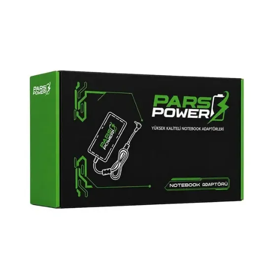 Parspower Prs-011 Plastik Kasa 19V 3.42A 65W (4.0*1.35Mm) Standart Notebook Adaptör resmi