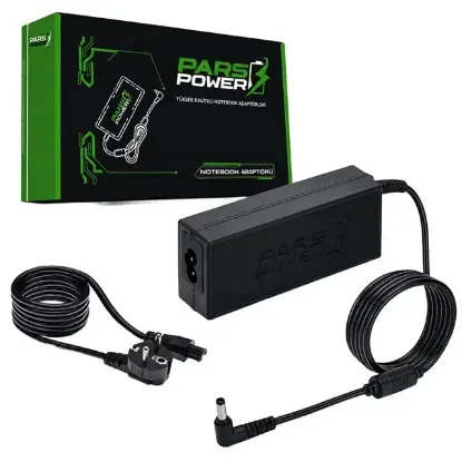Parspower Prs-002 Plastik Kasa 19V 3.42A 65W (5.5*2.5Mm) Standart Notebook Adaptör resmi