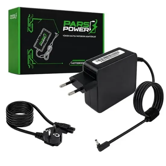 Parspower Prs-016 Plastik Kasa 19 V 3.42A 65W (3.0*1.1Mm) Standart Notebook Adaptör resmi