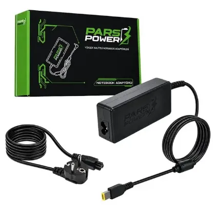 Parspower Prs-044 Plastik Kasa 20V 4.5A 90W USB Tip Uçlu Notebook Adaptör resmi