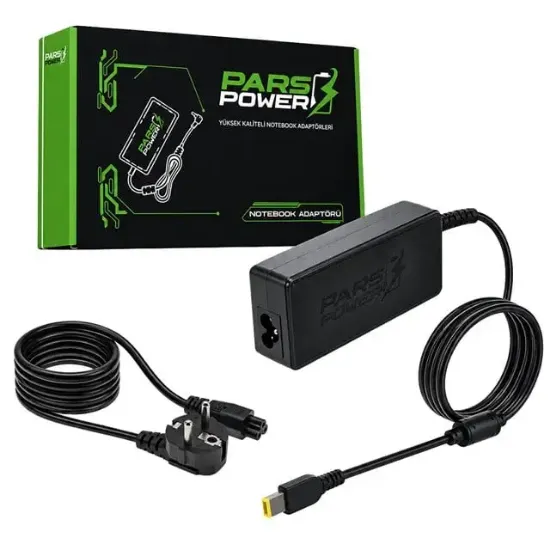Parspower Prs-044 Plastik Kasa 20V 4.5A 90W USB Tip Uçlu Notebook Adaptör resmi