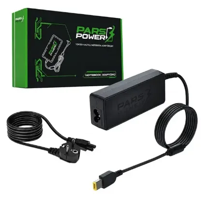 Parspower Prs-043 Plastik Kasa 20V 3.25A 65W Usb Tip Uçlu Notebook Adaptör resmi