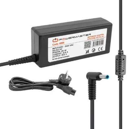 PowerMaster PM-11391 19.5 Volt 2.31 Amper 6.0×4.4 Uçlu Notebook Adaptörü resmi