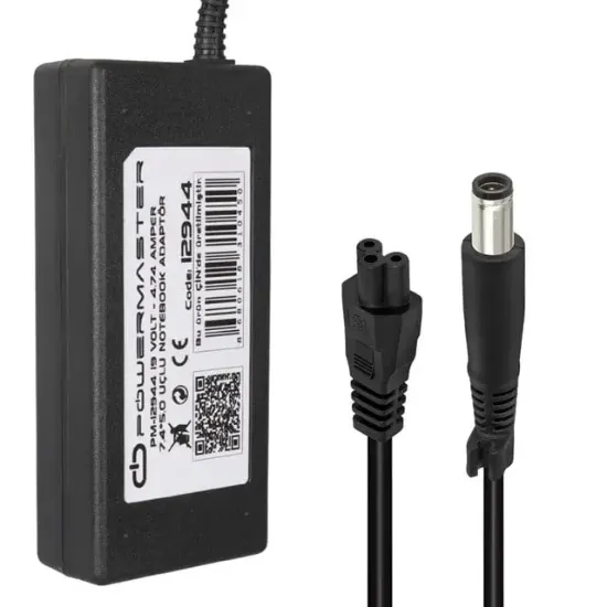 Powermaster PM-12944 19 Volt - 4.74 Amper 7.4*5.0 Mm Uçlu Adaptör (Hp Notebook) resmi