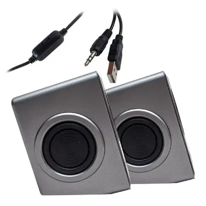 MagicVoice Ft-2048 1+1 USB Hoparlör - Speaker (2*3 Watt - Ohm) resmi