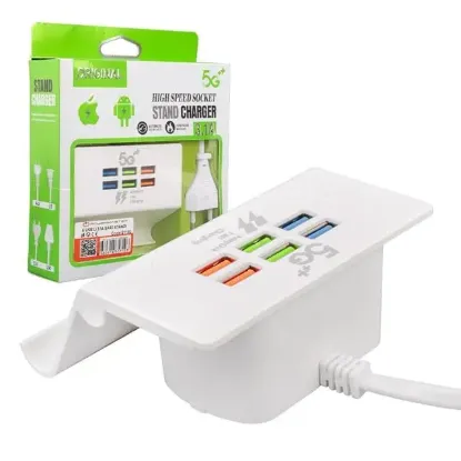 Powermaster 6 USB'li 3.1A Şarj Standı resmi