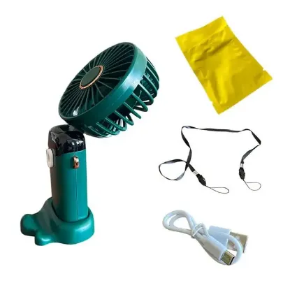 Powermaster PM-25103 Yeşil Kokulu Oynar Başlıklı Taşınabilir Fan Vantilatör resmi