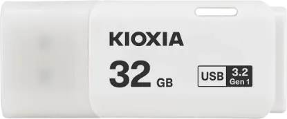 32GB USB3.2 GEN1 KIOXIA BEYAZ USB BELLEK LU301W032GG4 resmi