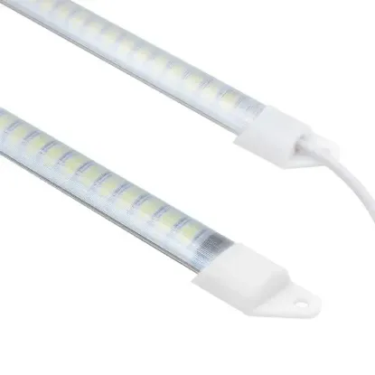 Powermaster 220V-12W Anahtarlı 80-90 Lümen 72 Led 60 Cm Şeffaf Kasa Seyyar Çubuk Led PWR-6930 resmi