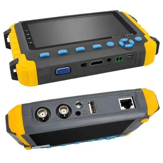 Magbox MG-13400 5.0" HD CCTV Kamera Test Cihazı (AHD/TVI/CVI/CVBS, PTZ Kontrolü, UTP Kablo ve Güç Çıkışlı) resmi