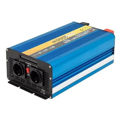 Powermaster PWR-2000 12 Volt 2000 Watt Pure Sinüs Wave İnverter resmi