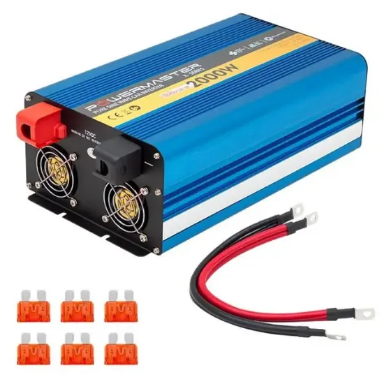Powermaster PWR-2000 12 Volt 2000 Watt Pure Sinüs Wave İnverter resmi