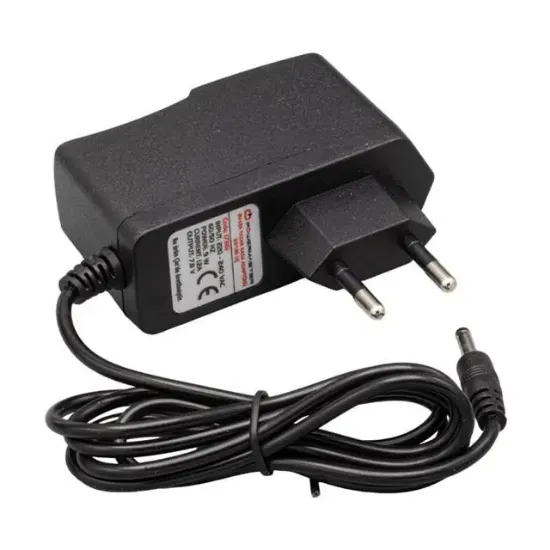 Powermaster PM-17361 7.8 Volt - 1.2 Amper 3.5*1.35 Mm Uçlu Plastik Kasa Adaptör resmi