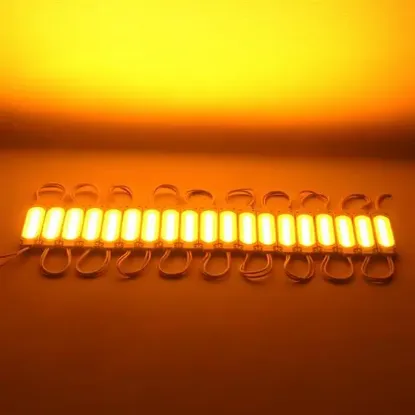 Powermaster 12 Volt 2 Watt Sarı Modül Led (68x16 Mm) resmi