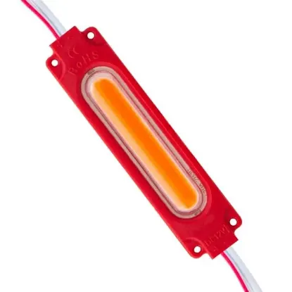 Powermaster 12 Volt 2 Watt Kırmızı Modül Led (68x16 Mm) resmi