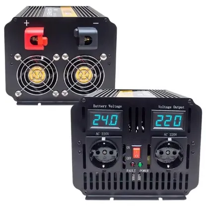 Powermaster 24-220V 24 Volt 1800 Watt Modified Sinus İnverter PWR1800-24 resmi
