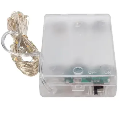 Powermaster PM-2559 3*AA Pil RGB 5 Metre Kablolu Bağ Led resmi
