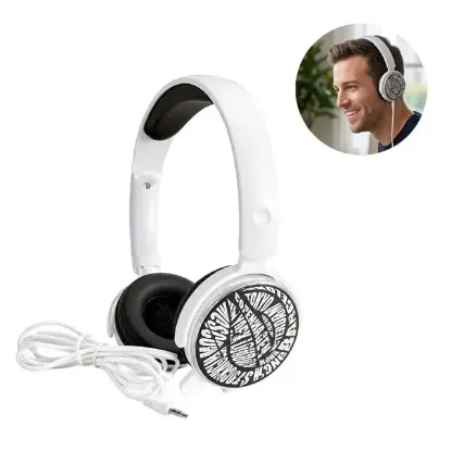 Philips SHM7110U Beyaz Kablolu Mikrofonlu Kulaklık resmi