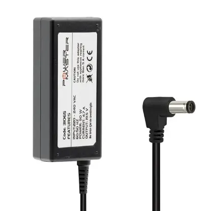 Powermaster PM-31065 19.5 Volt - 4.7 Amper 6.0*4.4 Mm Uçlu Adaptör (Samsung Led Tv - Sony Notebook) resmi
