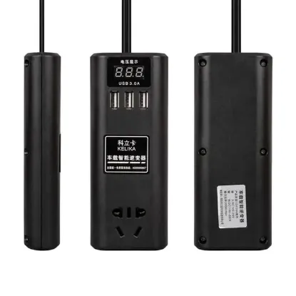 Powermaster Çok Fonksiyonlu USB Araç İnvertörü 12v/24V To 220V resmi