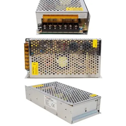 Powermaster PM-14068 12 Volt - 12.5 Amper Metal Kasa Adaptör resmi