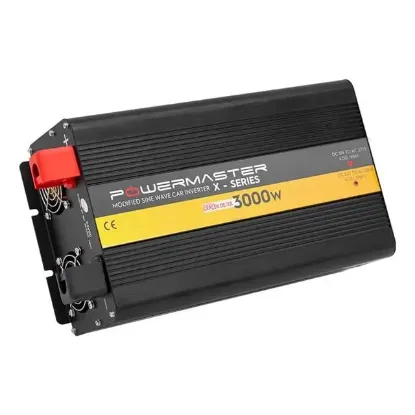 Powermaster 24-220V 24 Volt 3000 Watt Modified Sinus İnverter PWR3000-24 resmi