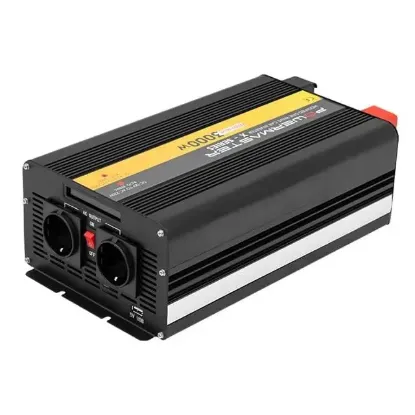 Powermaster 24-220V 24 Volt 3000 Watt Modified Sinus İnverter PWR3000-24 resmi
