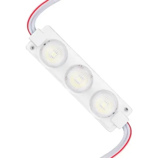 12 Volt 3 Watt Beyaz LED Modül - 74x20 mm - 3030 Çip resmi