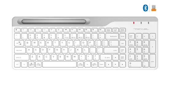 A4TECH FBK25 BLUETOOTH Q KLAVYE BEYAZ resmi
