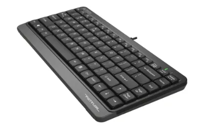 A4 TECH FK11 SLIM Q KLAVYE USB GRİ resmi
