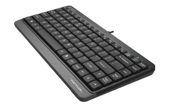 A4 TECH FK11 SLIM Q KLAVYE USB GRİ resmi