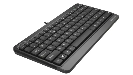 A4 TECH FK11 SLIM Q KLAVYE USB GRİ resmi