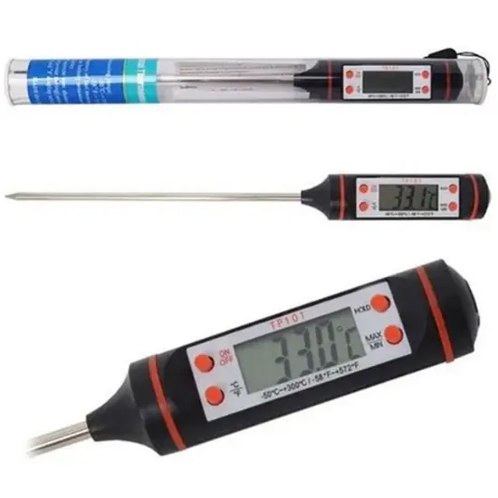 Gesi TP-101 Cep Tipi Daldırmalı Dijital Termometre resmi