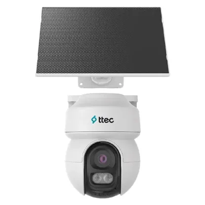 TTEC SLR-3330S-MH/SL-4G 3MP 4mm 4G Solar PTZ Güvenlik Kamerası + Kesintisiz Enerji ve Kablosuz İzleme resmi