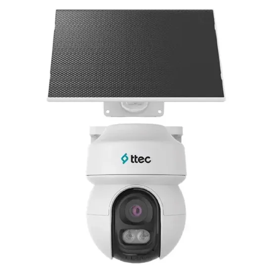 TTEC SLR-3330S-MH/SL-4G 3MP 4mm 4G Solar PTZ Güvenlik Kamerası + Kesintisiz Enerji ve Kablosuz İzleme resmi