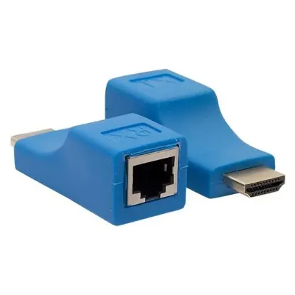 Fully H-608F 4K HDMI to RJ45/CAT5/CAT6/Ethernet 30 Metre HDMI Uzatıcı Extender resmi