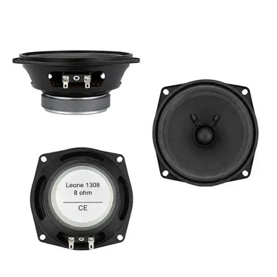 Leone 1308 5'' (13 Cm) 9 Ohm RMS 20 Watt Max 40 Watt 80x20 Mm Twetersiz Oto Hoparlör resmi